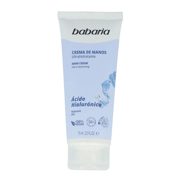 Hand cream with hyaluronic acid Babaria 75 ml