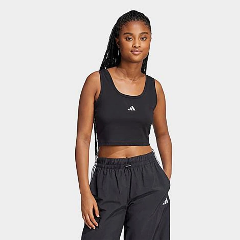 Sportswear Essentials Small Logo Cotton Lifestyle Tank Top in Black/White