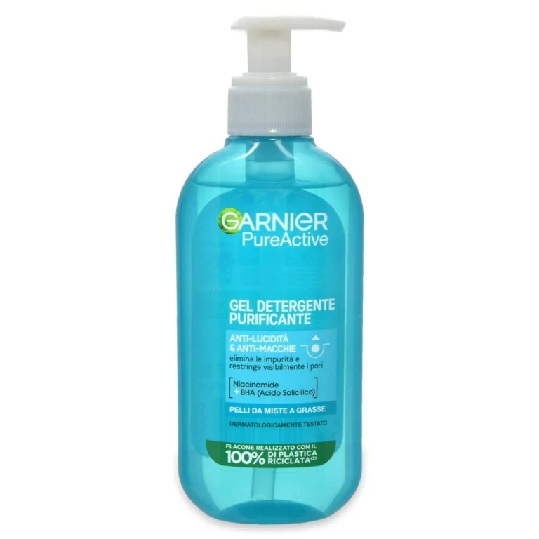 Skin Garnier Nat. Pure Gel Det. Disp. 200 ml