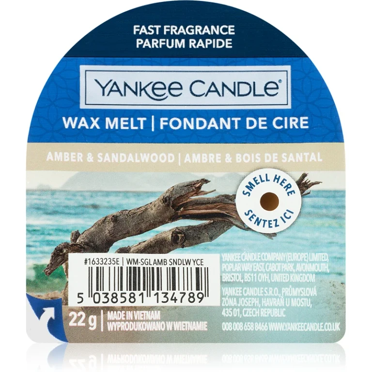 Amber & Sandalwood 22g