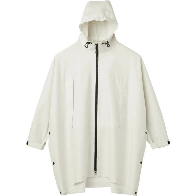 Packable Hooded Poncho - Women's