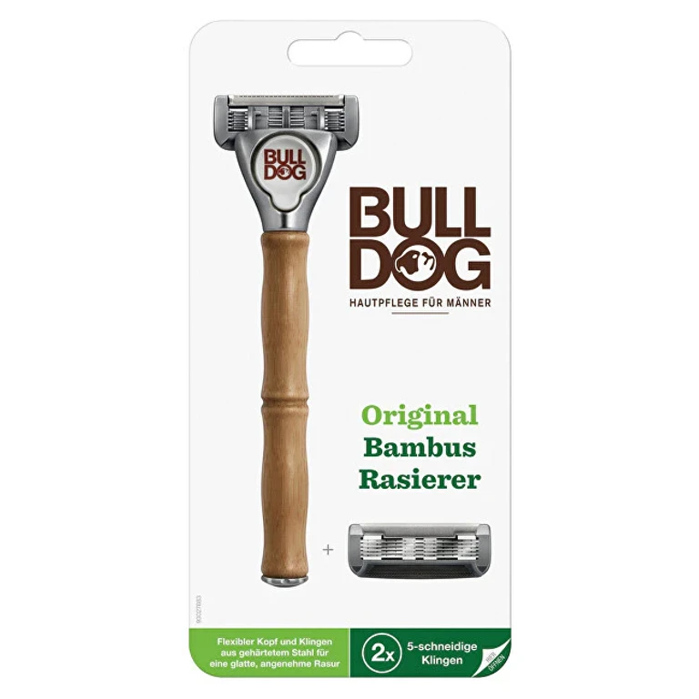Original Bamboo Razor + 2 Replacement Heads