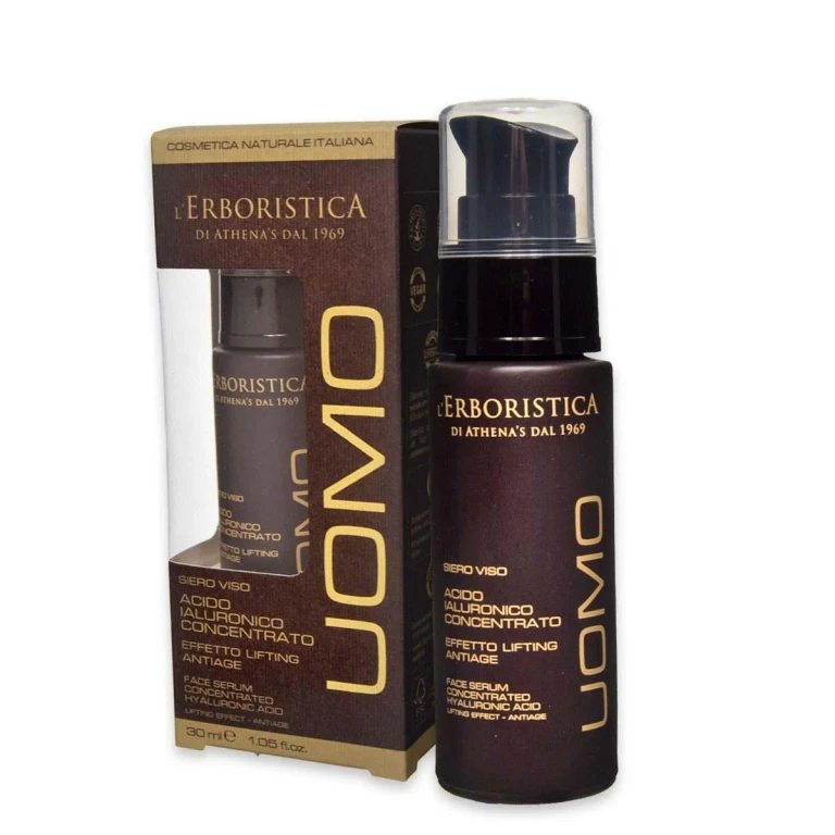 L'erboristica men's hyaluronic acid face serum 30 ml