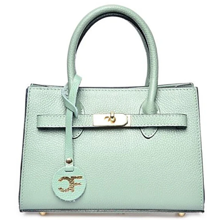 Celadon Leather Handbag for Women