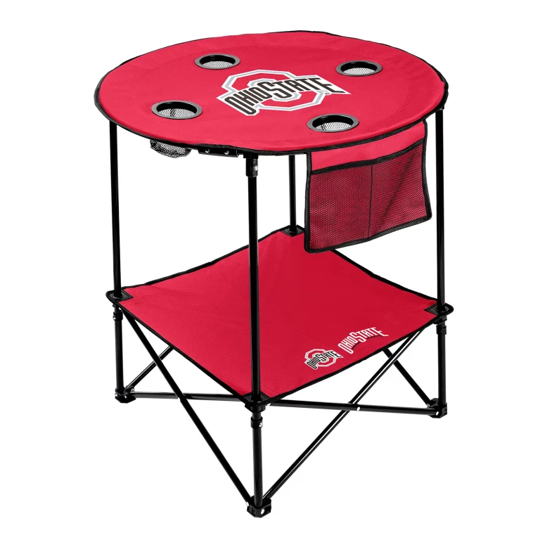 Ohio State Buckeyes 27.6' Round Tailgate Table