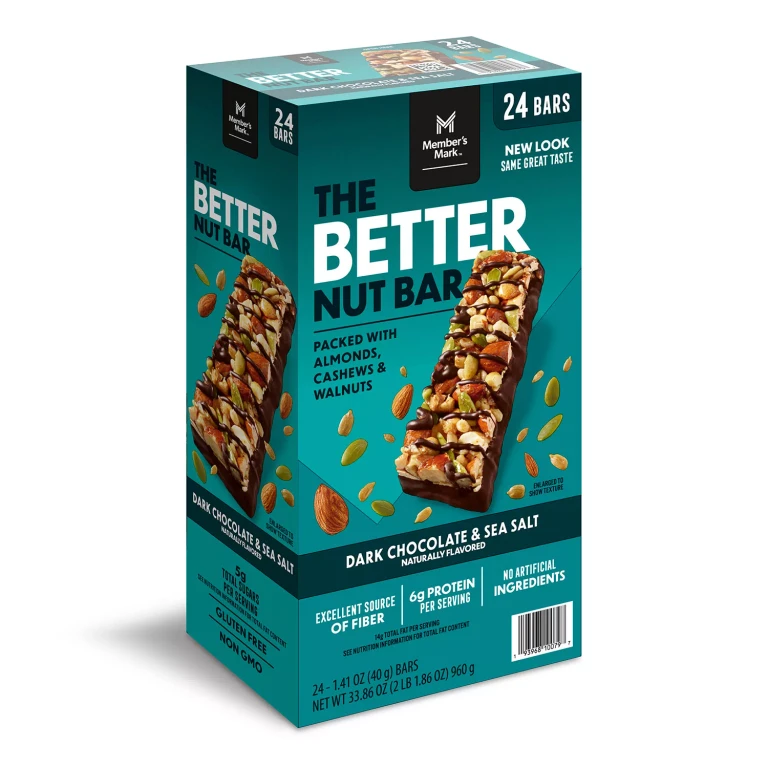 The Better Nut Bar, Dark Chocolate and Sea Salt, 24 ct.