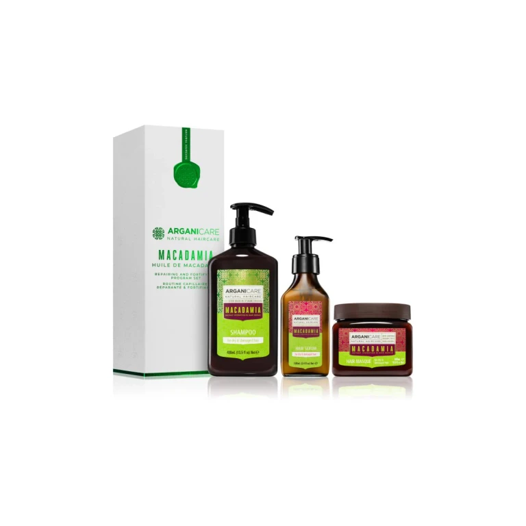 Macadamia Program Set Gift Box (for damaged and dry hair) 1 pc