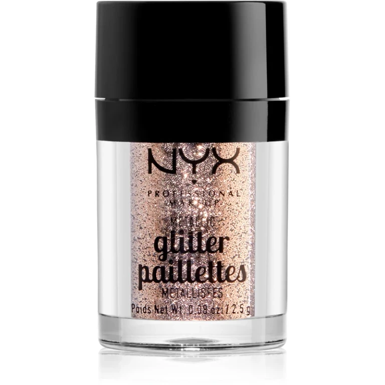 Professional Makeup Glitter Goals Metallic for Face and Body Color 04 Goldstone 2.5 g