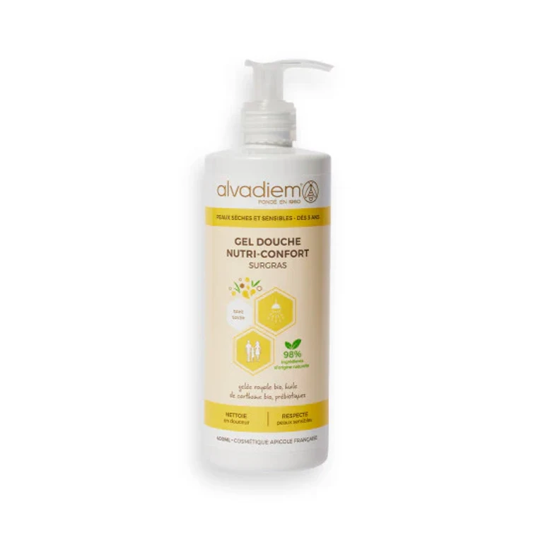 Body Treatment Shower Gel Nutri-Confort Surgras with Royal Jelly Bio 400ml
