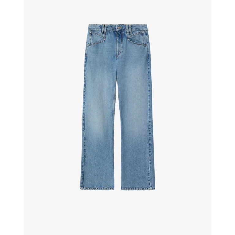 Pantalon Belvia - Femme - Bleu Clair - Taille34 - Isabel Marant
