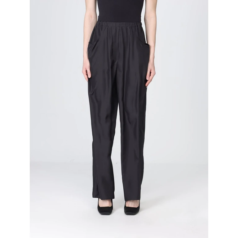 Silk Wide-Leg Trousers (V61125010MF1009)