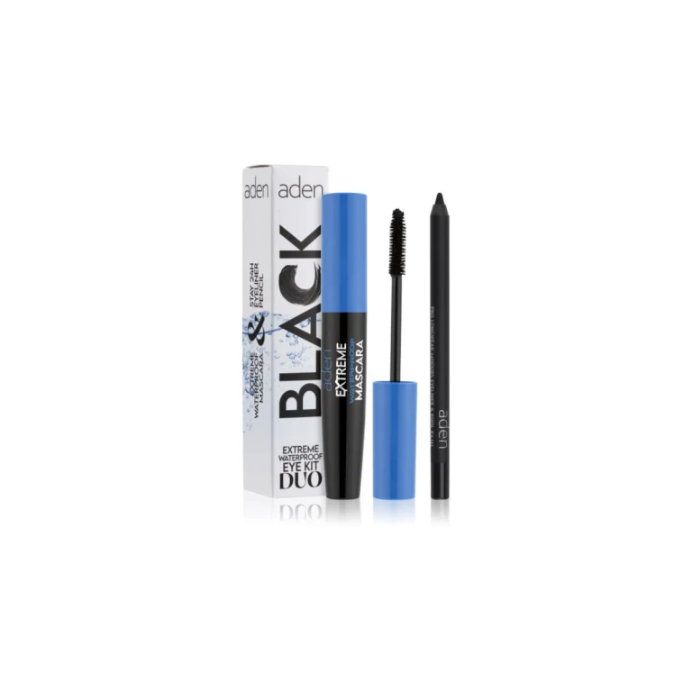 Extreme Waterproof Kit Duo Set For Eyes Color Black