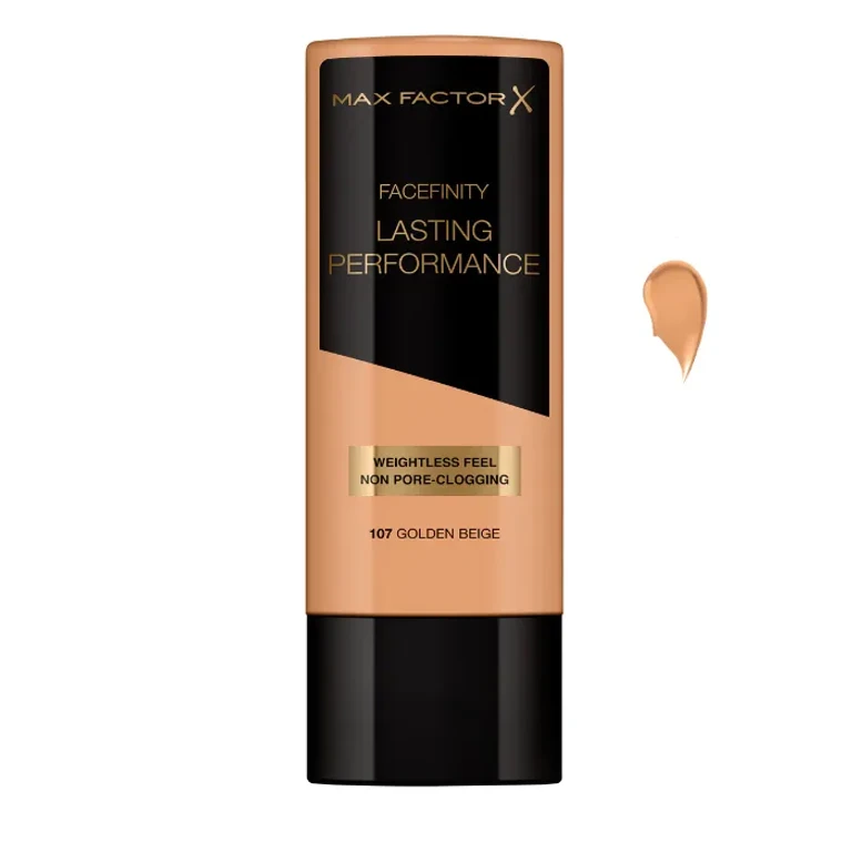 Liquid foundation Max Factor Facefinity Lasting Performance 107 Golden Beige