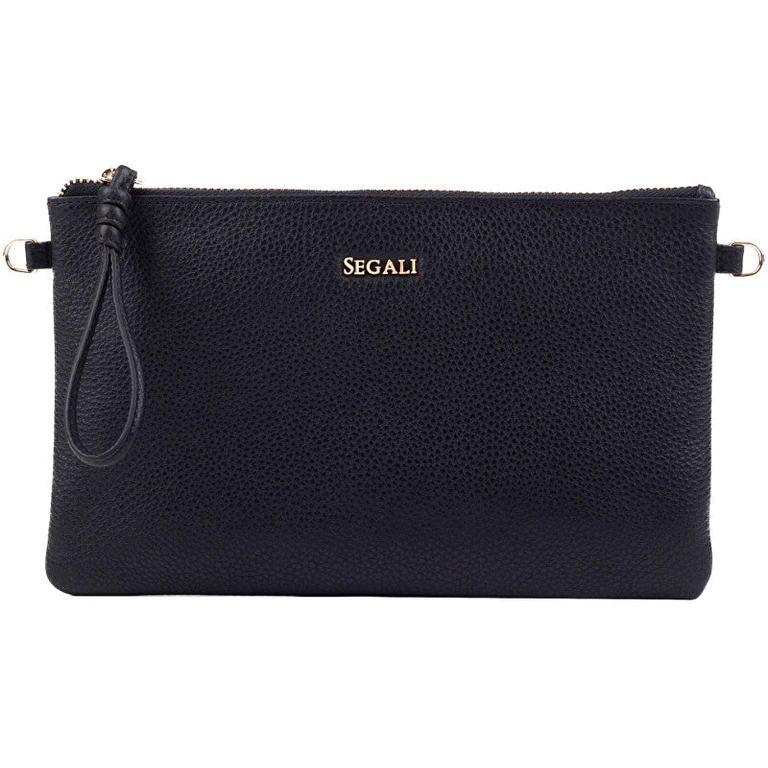 Women's Leather Crossbody Bag 532 black