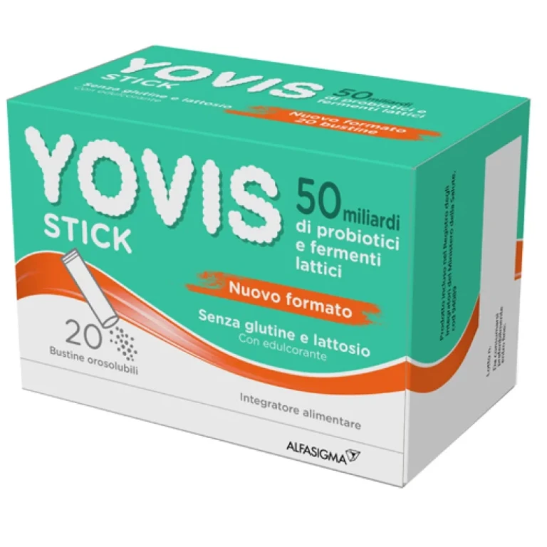spa Yovis Stick Alfasigma 20 Orosoluble Sachets
