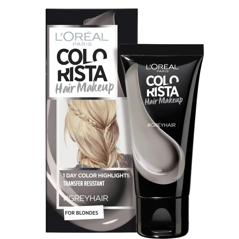 L'Oreal Paris Colorista Makeup Semi-Permanent Hair Dye #grey 30 ml
