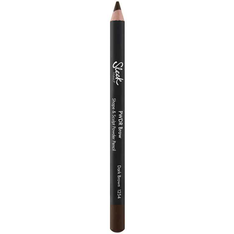 Sleek MakeUP Pwdr Cream Eyebrow Pencil 1254 Dark Brown 1.29 g