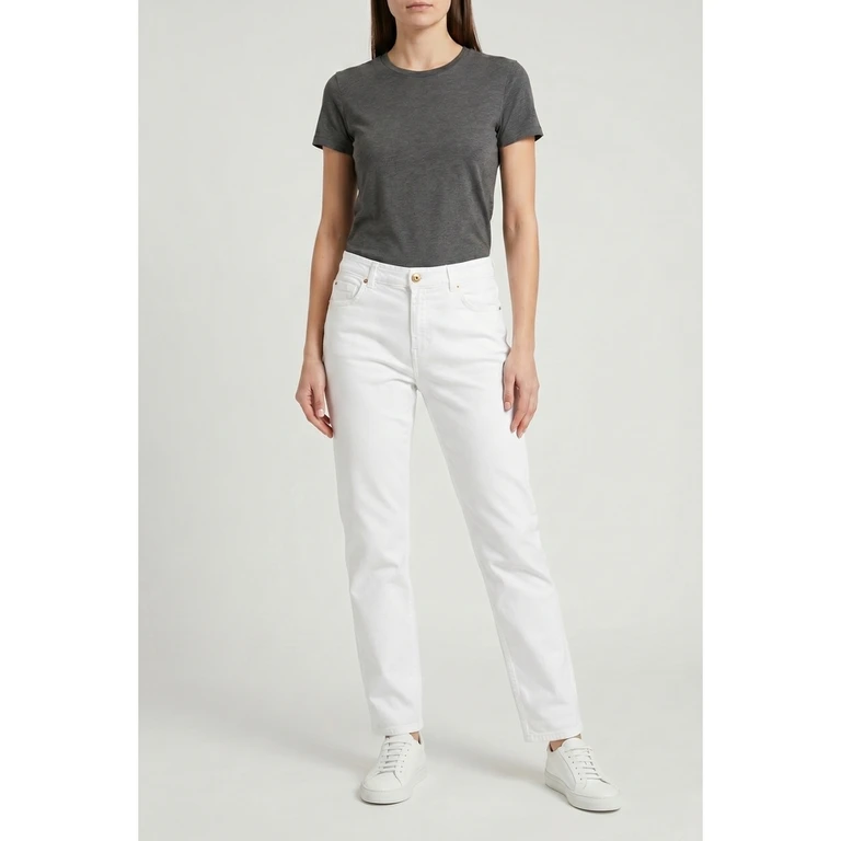 Wowhite Straight Leg Trousers