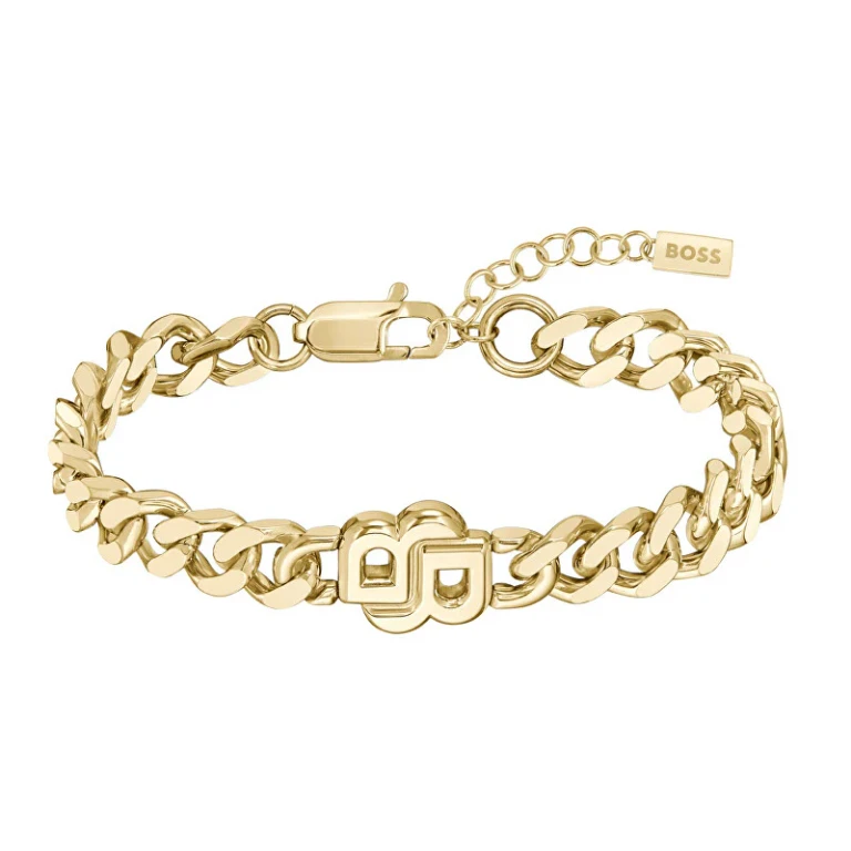 Elegante Double B Gold Plated Bracelet 1580622