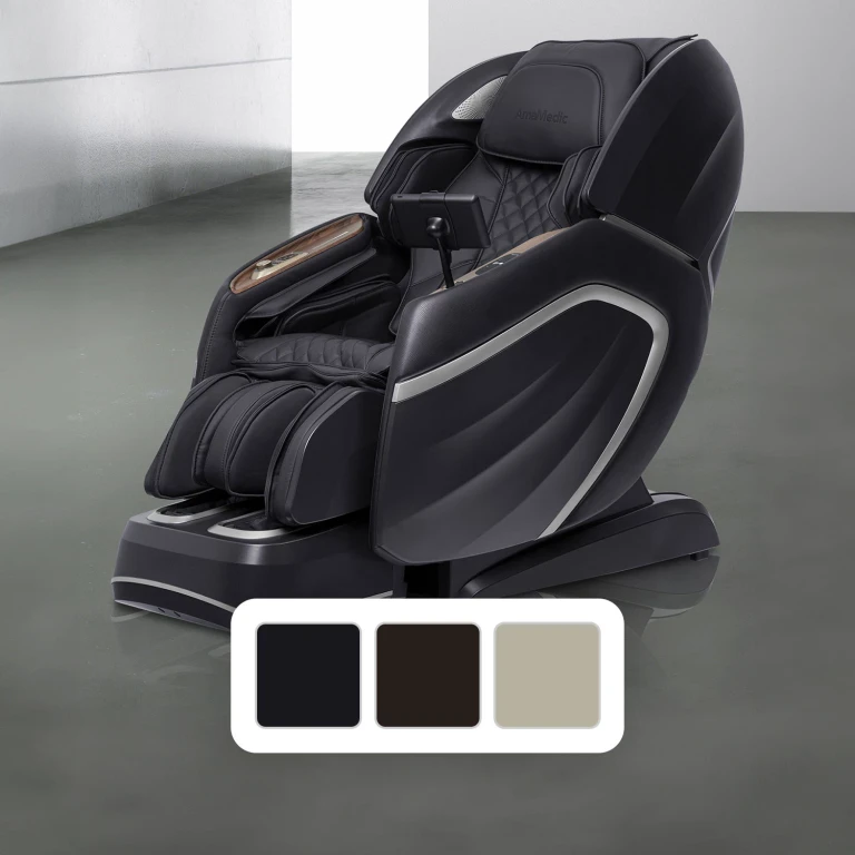 AmaMedic 4D Hilux Premium Zero-Gravity Massage Chair BLACK:- Black
