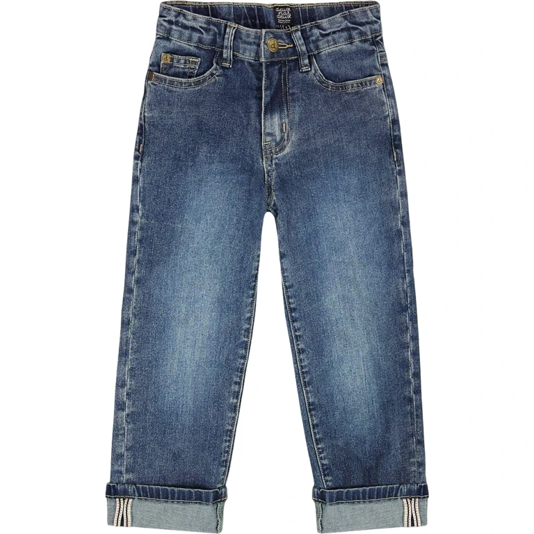 Stretch Jeans with Rolled Cuffs - Big Boy