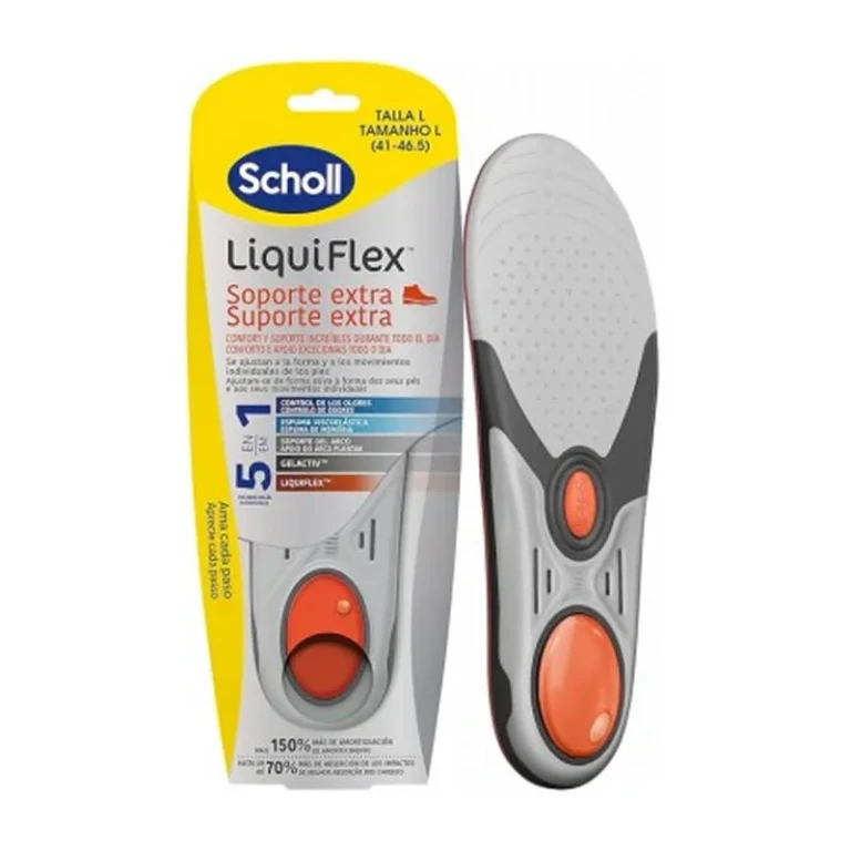 Insole Scholl Liquiflex Extra Comfort Support size L