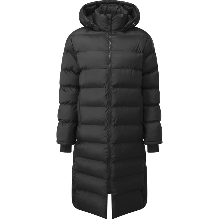 Long Puffer Hooded Jacket - Women's