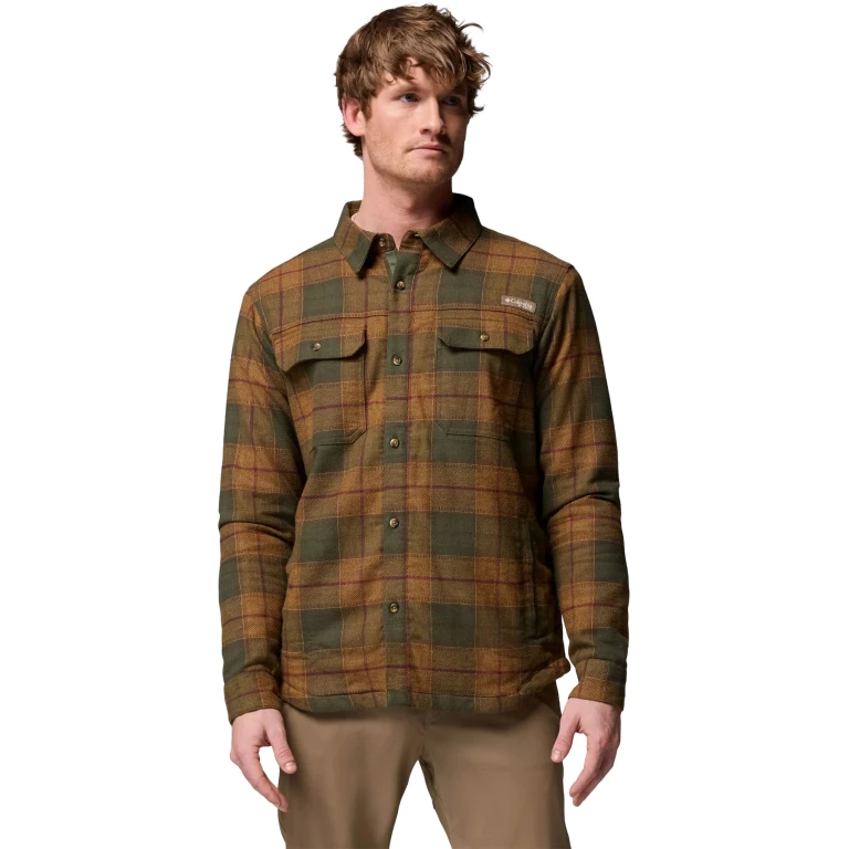 Saddle Point Warm Lined Flannel Shirt - Men's