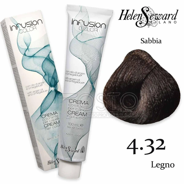 Infusion color 100 ml golden brown beige