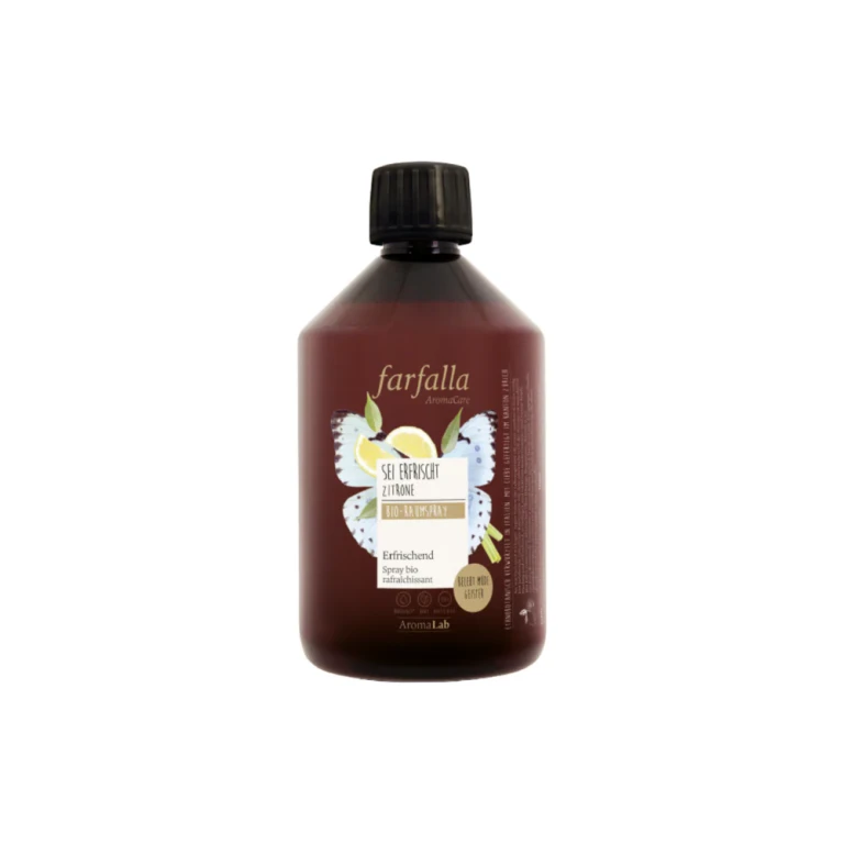 Organic Lemon Refreshing Room Spray 500 ml (refill)