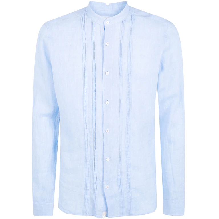 Pleated Linen Shirt