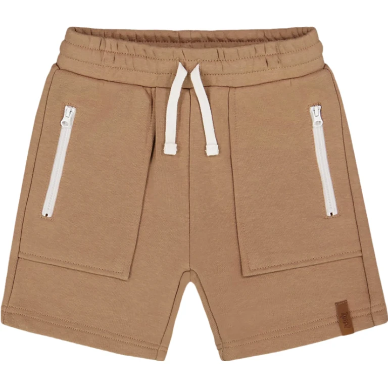 French Terry Zip Pocket Shorts - Little Boy