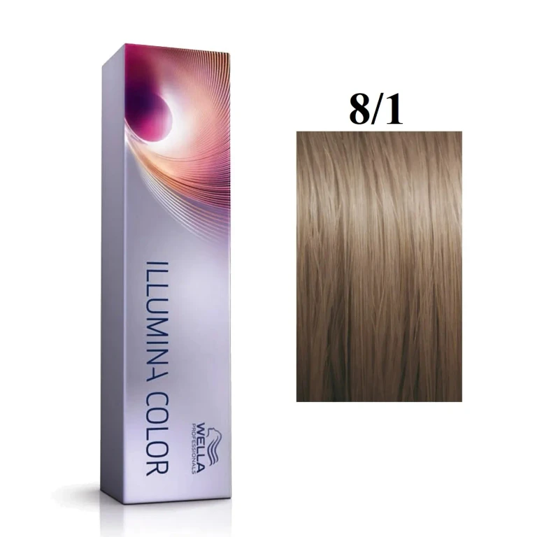 Professionals Illumina Color Permanent Hair Dye 8/1 60 ml