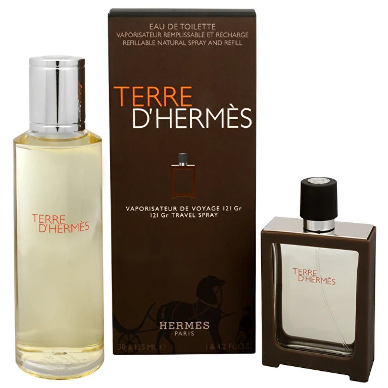 Terre D'Hermes - Edt 30 Ml (Refillable) + Edt 125 Ml (Refill)