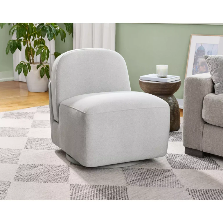 MM Small Space Swivel Chair, Assorted Colors:- Dove