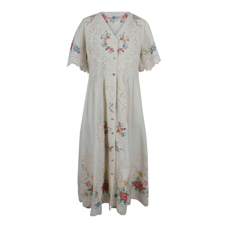 Maxi Robe - Blanc (SS26058MULTI)