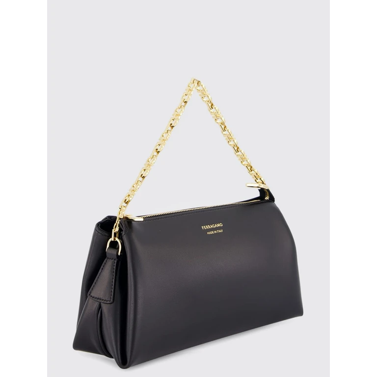 Rectangular Smooth Calfskin Mini Bag with Metal Mesh Handle (221076790049001)