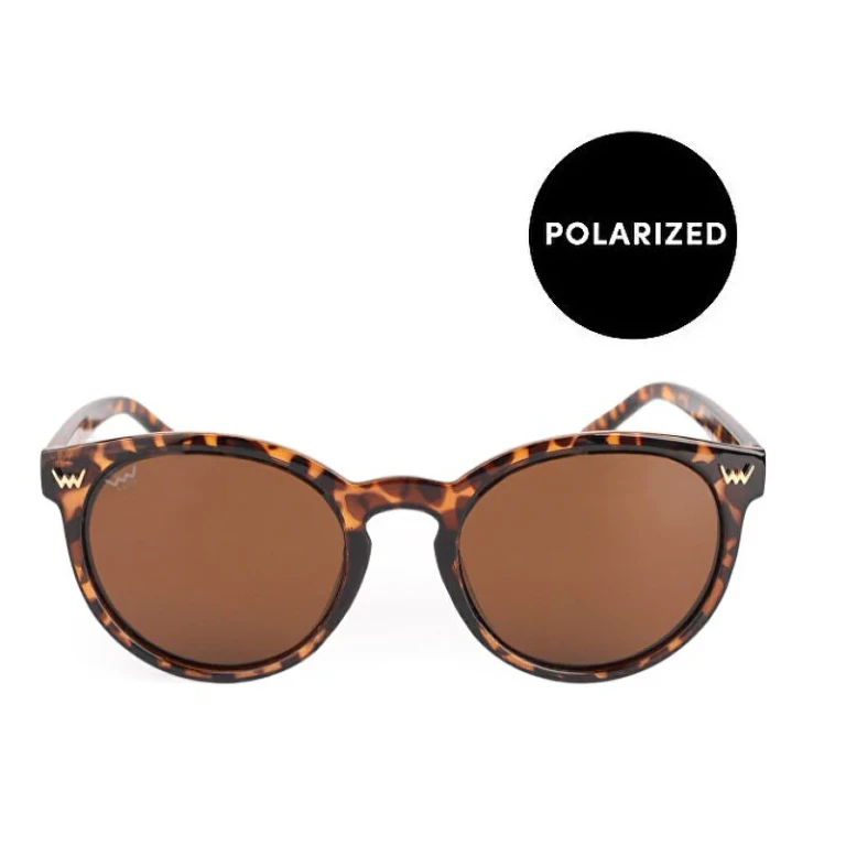 Women's Polarized Sunglasses Foxy Design Brown