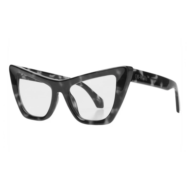 Off-White Ladies Black Cat Eye Eyeglass Frames OERJ011STYLE11 6000