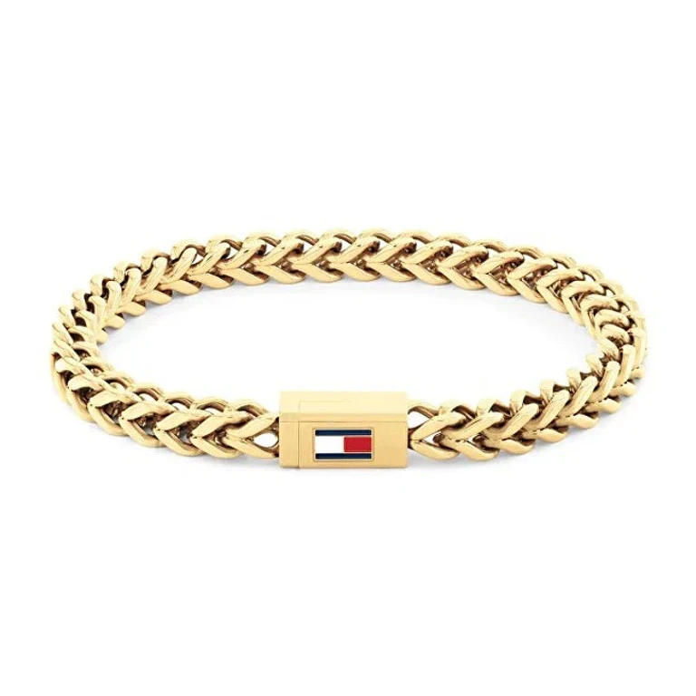 Modern Gold-Plated Bracelet For Men 2790648 - Length: 19 Cm