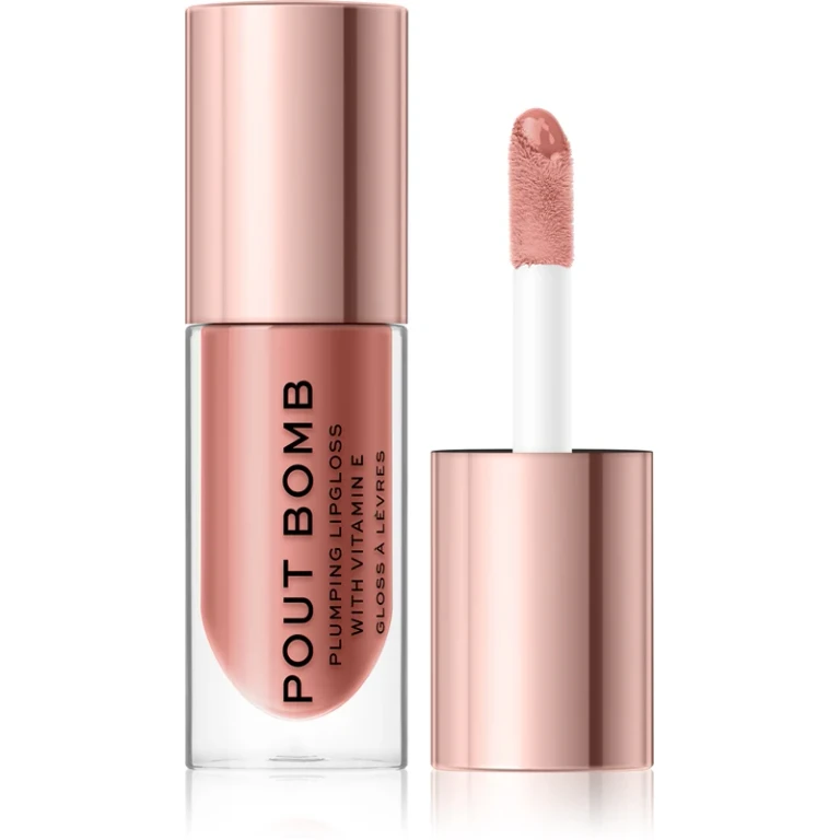 Pout Bomb Volumizing Lip Gloss with Intense Shine Color Doll 4.6 ml