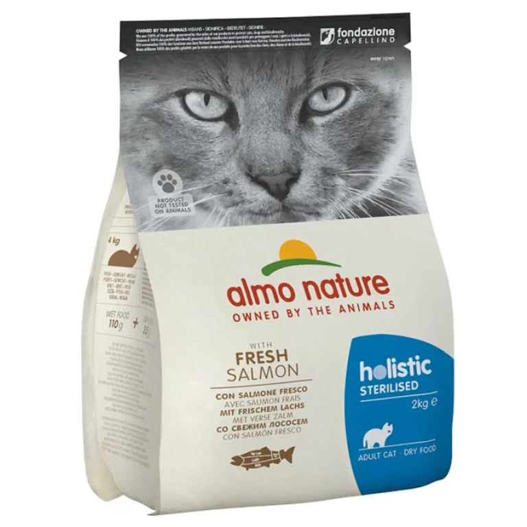 Holistic Fresh Sterilised Dry Salmon and Rice - 2KG