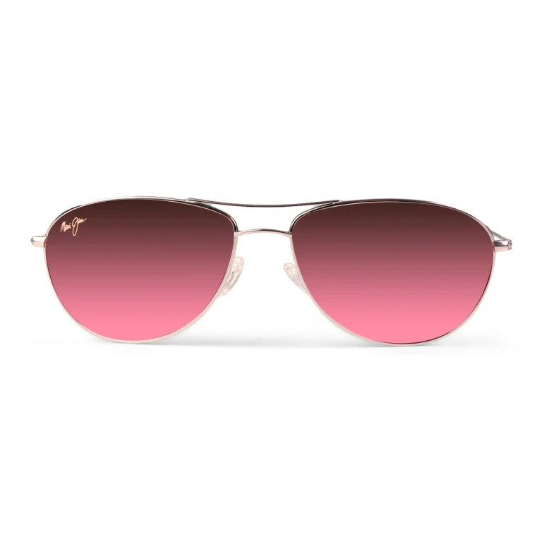 Baby Beach - Rose Gold Frame - MAUI Sunrise Polarized Lens Sunglasses