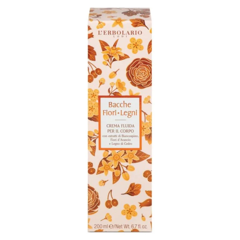 Berries Flowers Woods Fluid Body Cream 200 ml
