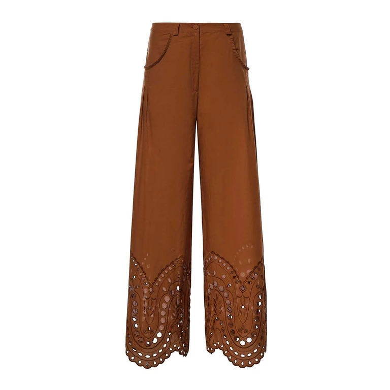 Pantalons Décontractés - Marron (263502BROWN)