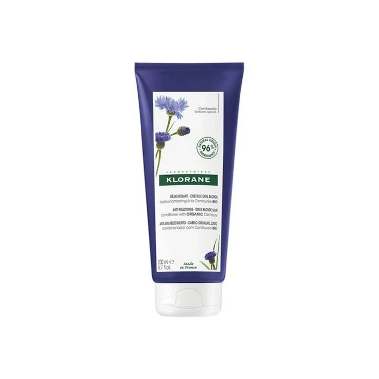 Whitening Gray and Blonde Hair Organic Centaurea Conditioner 200ml
