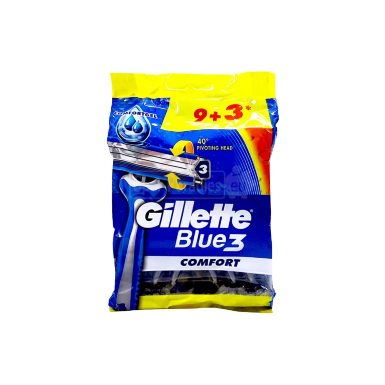 Blue 3 Comfort - 12 Ready Razors