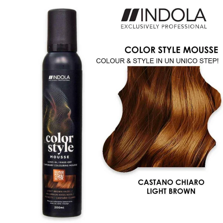 Color Style Mousse 200 Ml Light Brown