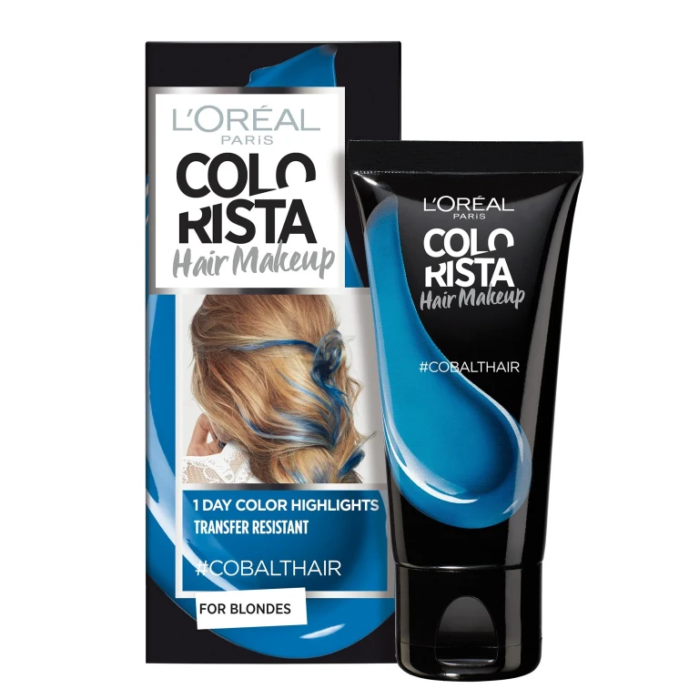L'Oreal Paris Colorista Makeup Tinta Capelli Semi-Permanente #cobalto
