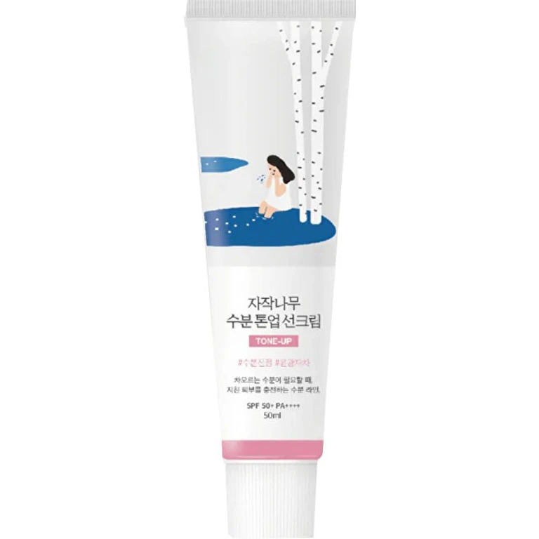 Tinted Protective Cream Spf 50+ Pa++++ (Birch Moisture Tone-Up Sunscreen) 50 Ml